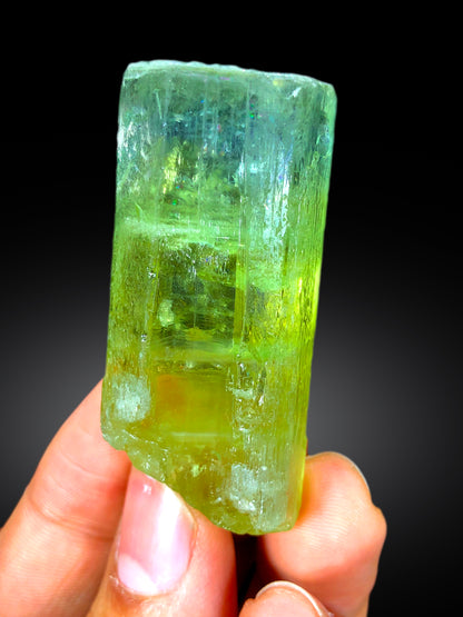 Natural Yellow Color Heliodor var Beryl Crystal, Raw Mineral, Crystal Specimen, Heliodor Crystal from Skardu Pakistan - 39 gram