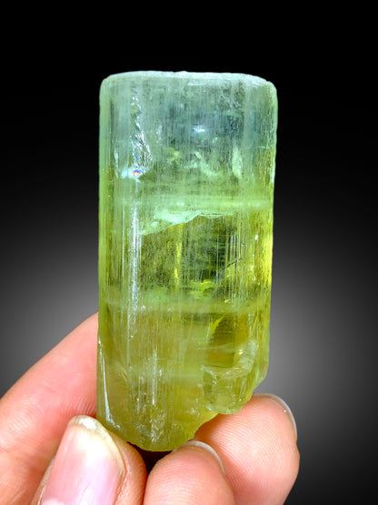 Natural Yellow Color Heliodor var Beryl Crystal, Raw Mineral, Crystal Specimen, Heliodor Crystal from Skardu Pakistan - 39 gram