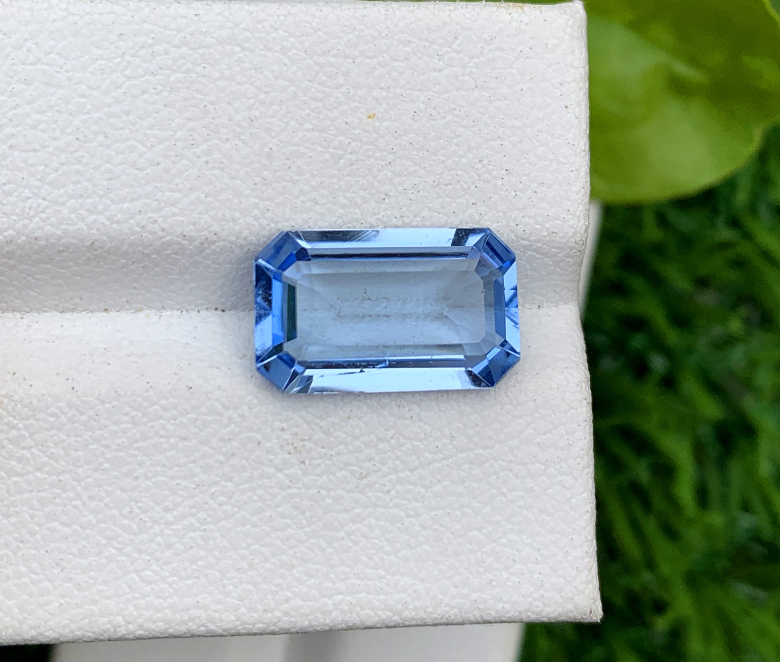 Santa Maria Blue Color Aquamarine Gemstone, Loose Gemstone, Aquamarine Faceted Cut Stone for Ring Making - 4.25 carat