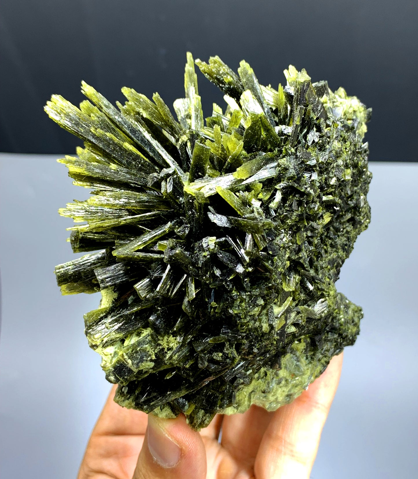 Natural Green Epidote Specimen from Skardu Pakistan - 470 gram