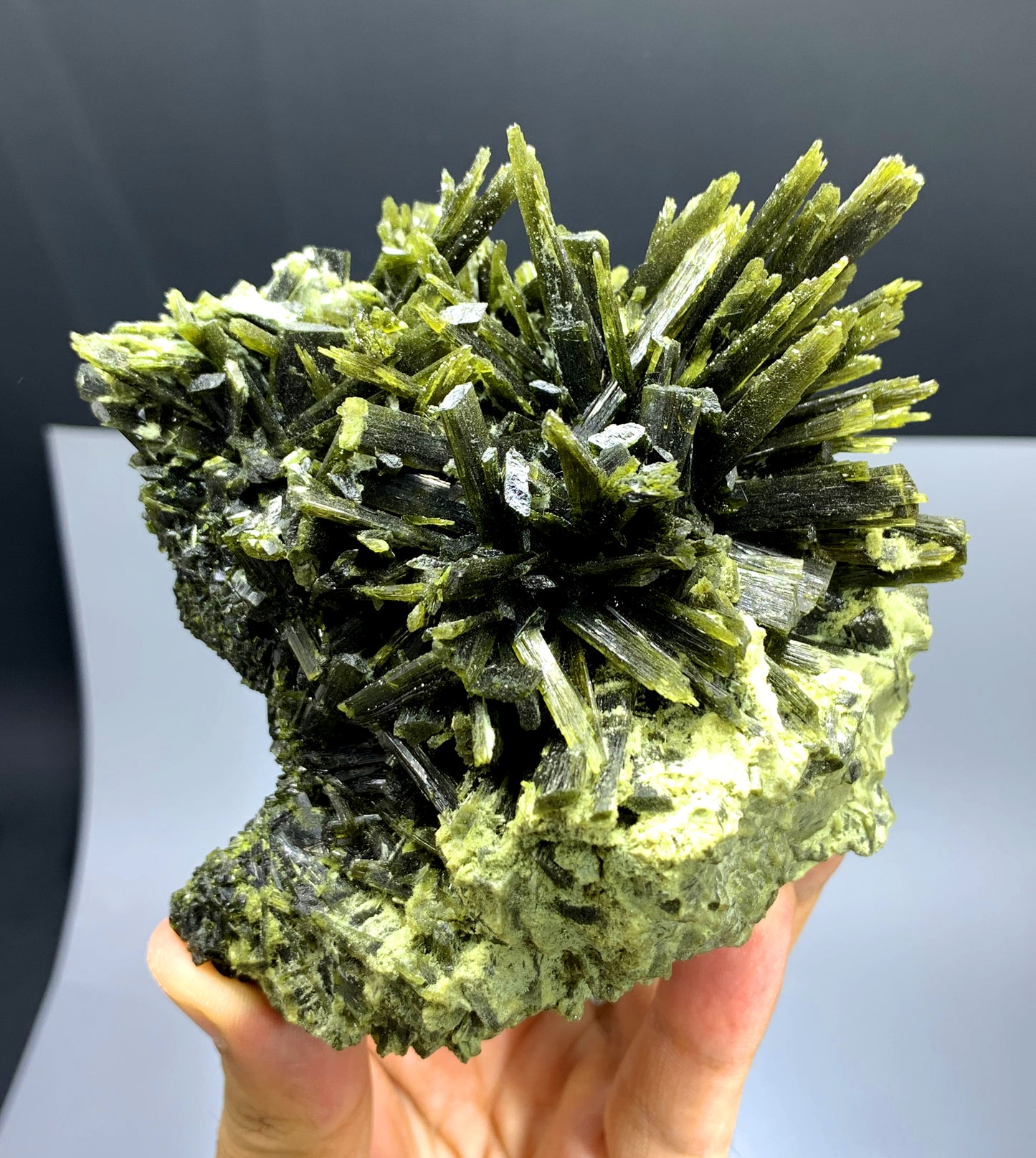 Natural Green Epidote Specimen from Skardu Pakistan - 470 gram