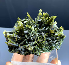 Lush Green Epidote Cluster from Pakistan - 124 gram