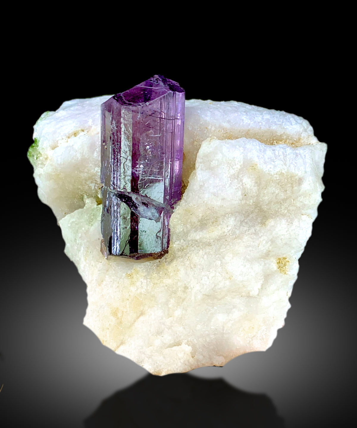 Natural Purple Color Scapolite on Matrix, Scapolite Crystal, Raw Mineral, Scapolite Specimen from Afghanistan - 177 gram