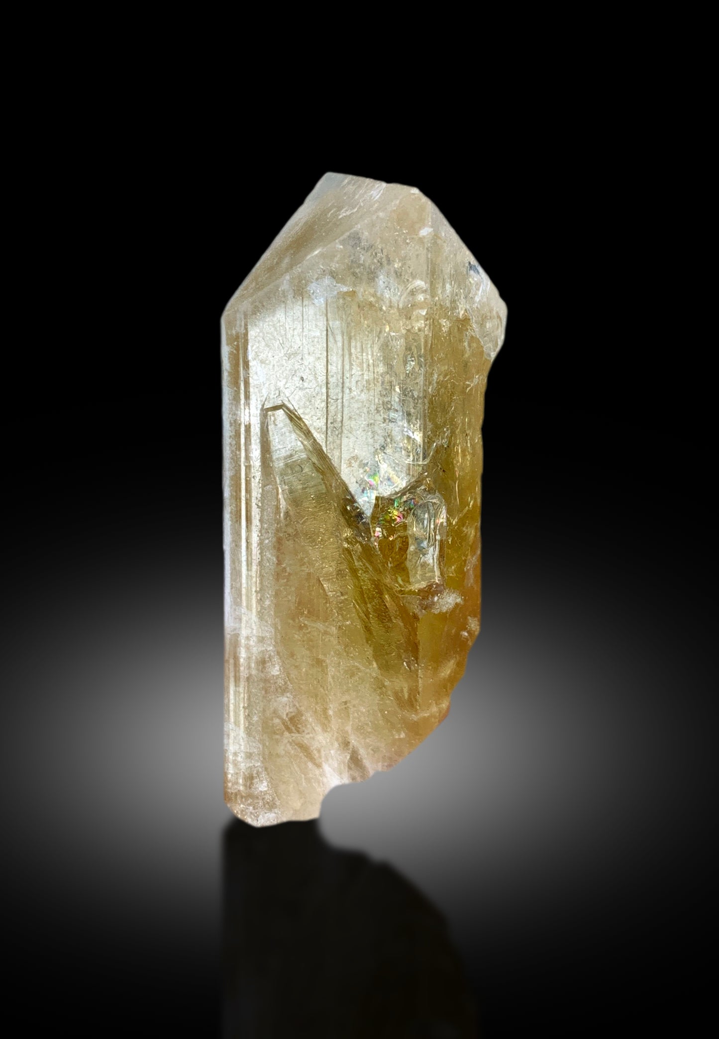 Natural Terminated Danburite Crystal, Rare Mineral, Crystal Specimen, Danburite Crystal from Paprok Afghanistan - 34 gram