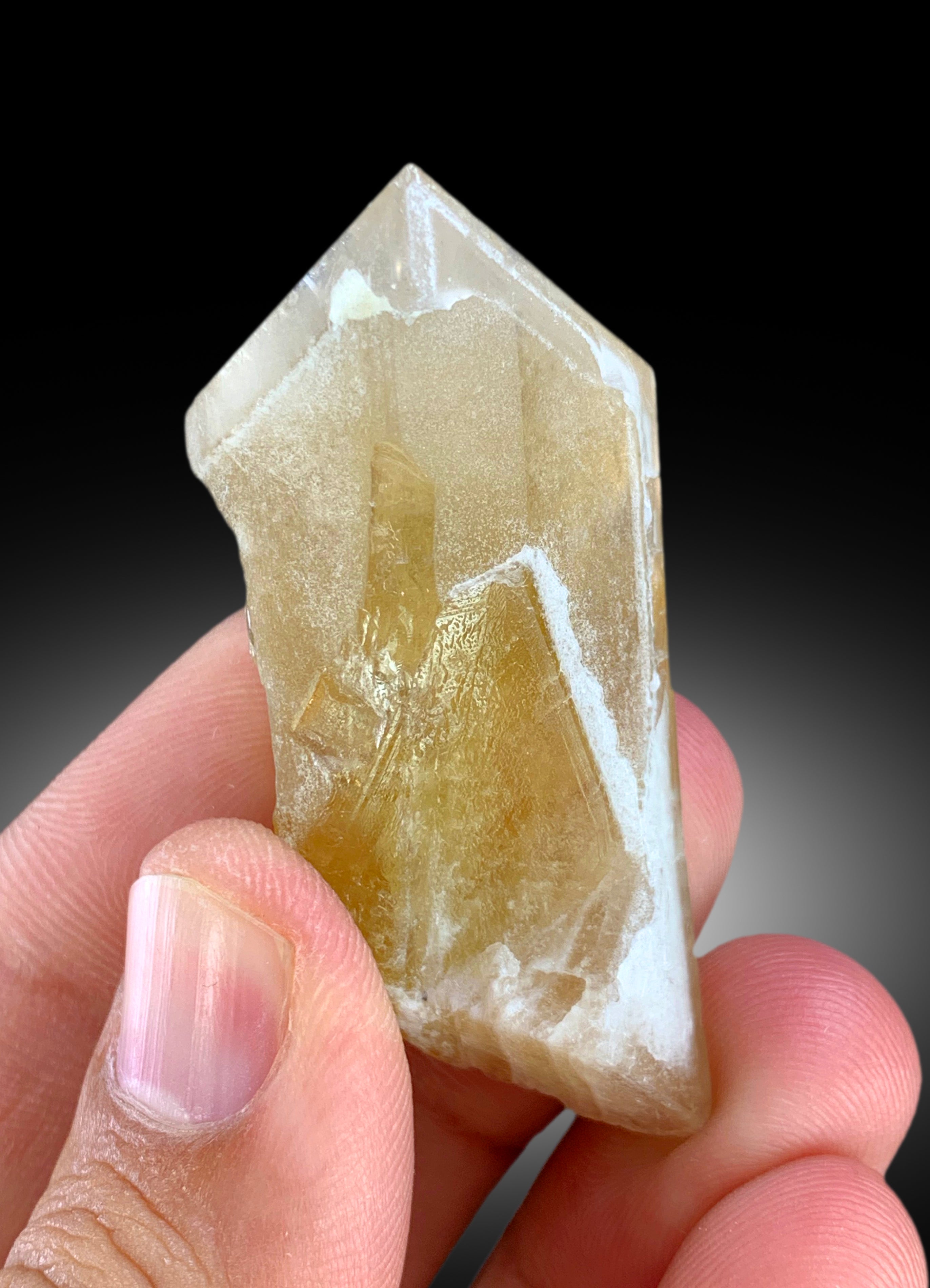 Natural Terminated Danburite Crystal, Rare Mineral, Crystal Specimen, Danburite Crystal from Paprok Afghanistan - 34 gram