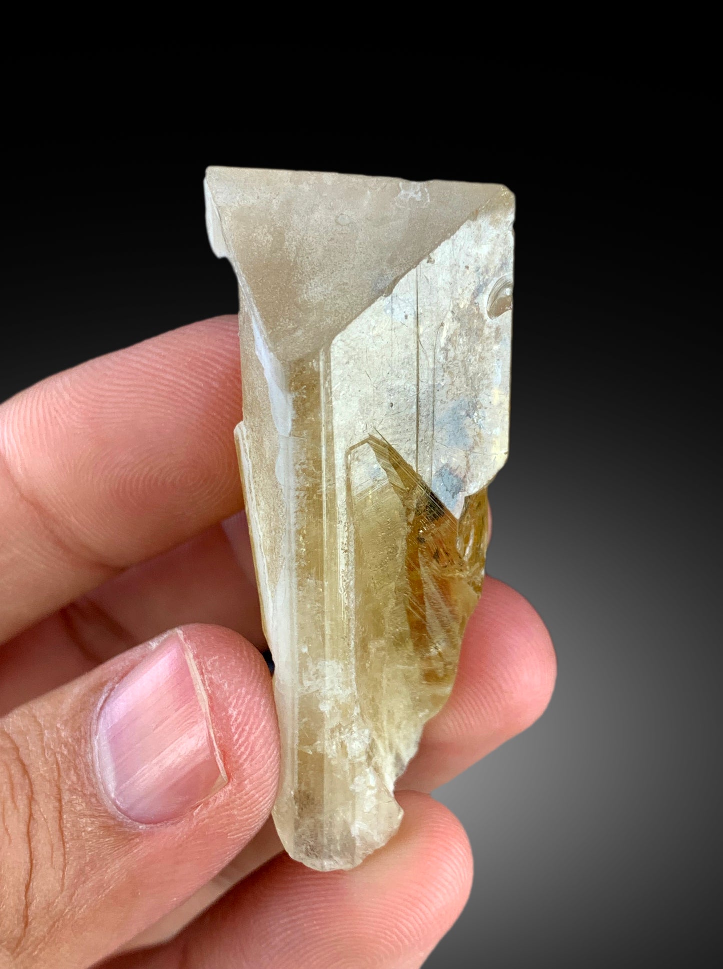Natural Terminated Danburite Crystal, Rare Mineral, Crystal Specimen, Danburite Crystal from Paprok Afghanistan - 34 gram