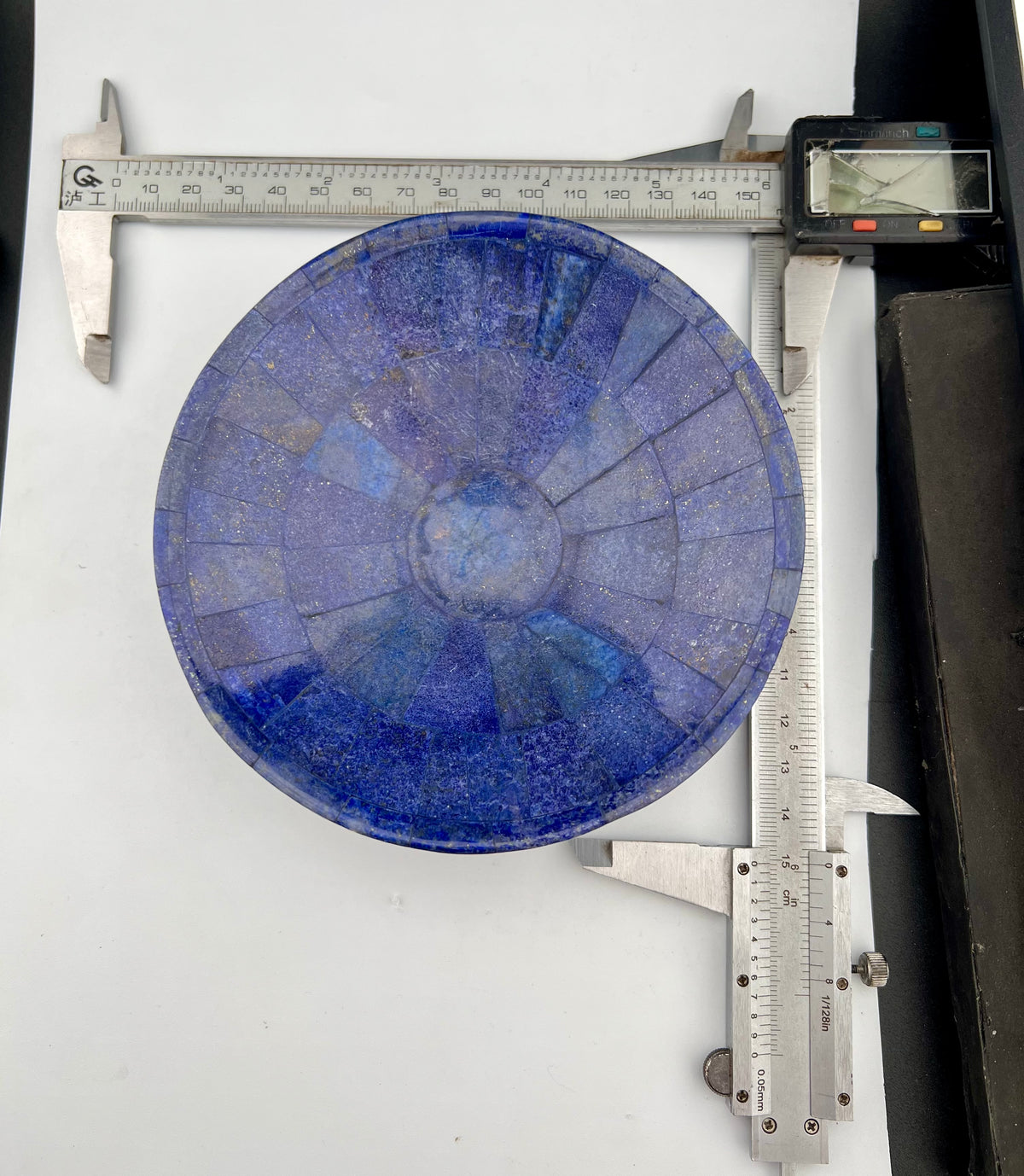 Polished Natural Lapis Lazuli Bowl – 303g, 121mm