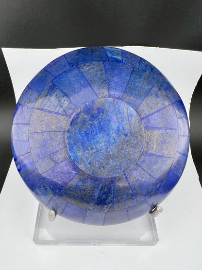Polished Natural Lapis Lazuli Bowl – 303g, 121mm
