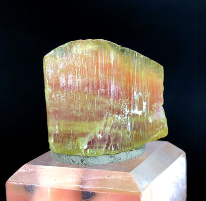 Natural Terminated Watermelon Tourmaline Crystal, Paprok Tourmaline, Raw Mineral, Tourmaline Gemstone, Crystal Specimen - 17 gram