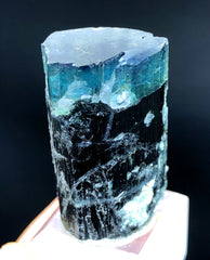 Natural Terminated Blue Cap Tourmaline Crystal, Raw Mineral, Paprok Tourmaline, Tourmaline Specimen, Tourmalone frpm Afghanistan - 36 gram