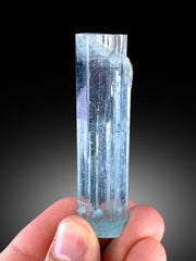 Transparent Sky Blue Color Aquamarine Crystal, Aquamarine Gemstone, Aquamarine from Shigar valley Skardu Pakistan - 39 gram