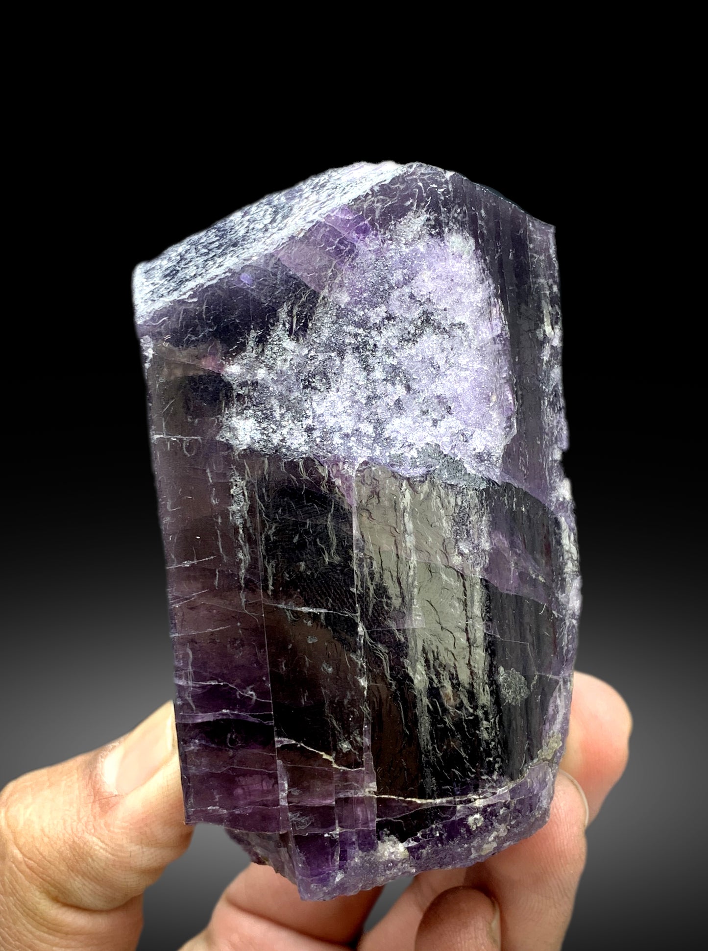 RIch Purple Scapolite Crystal from Afghanistan - 536 gram