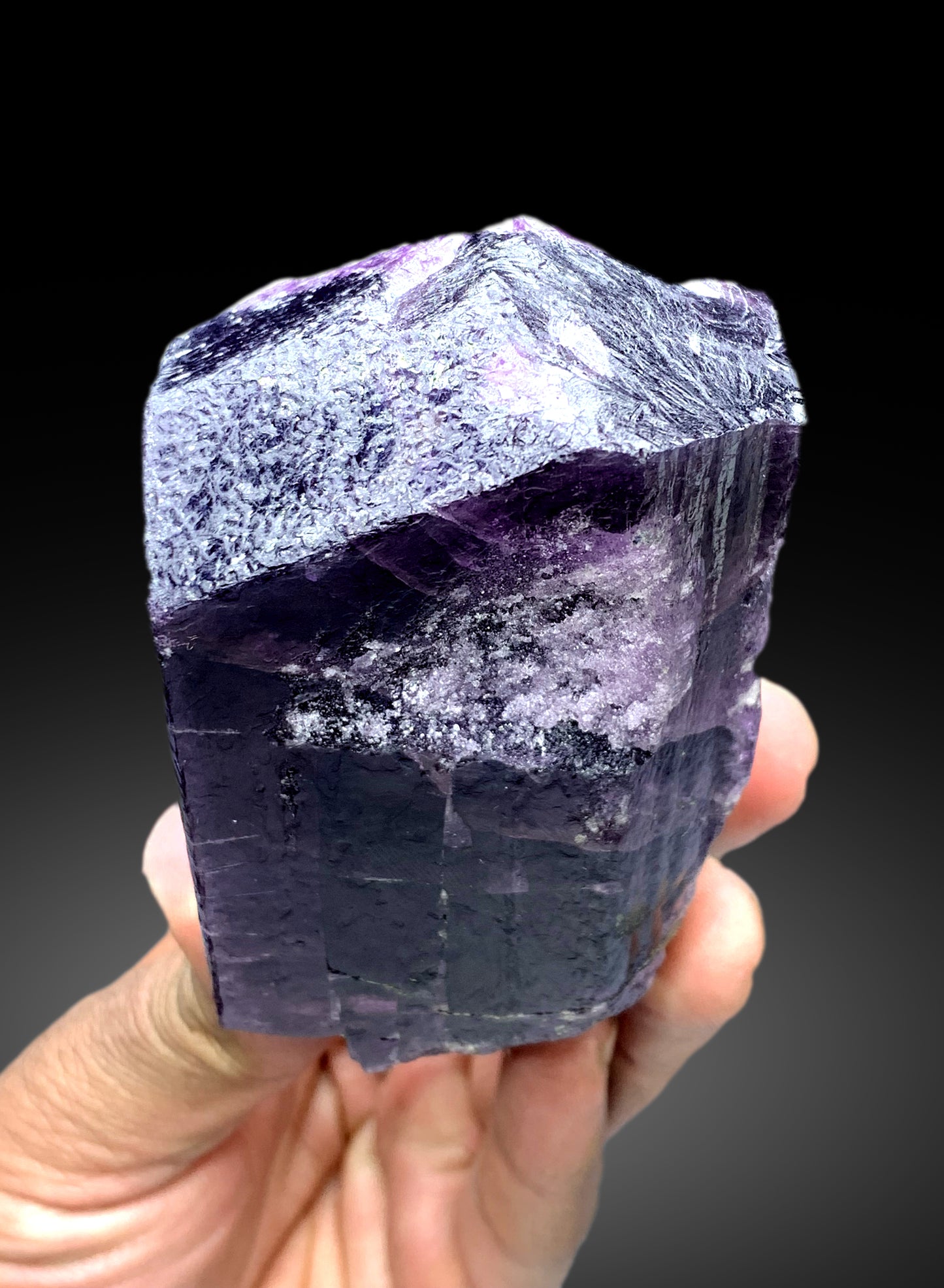 RIch Purple Scapolite Crystal from Afghanistan - 536 gram