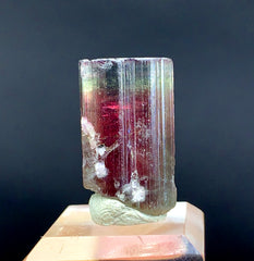 Tricolor Watermelon Tourmaline Crystal from Paprok Afghanistan - 42.95 carat