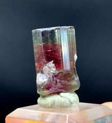 Tricolor Watermelon Tourmaline Crystal from Paprok Afghanistan - 42.95 carat