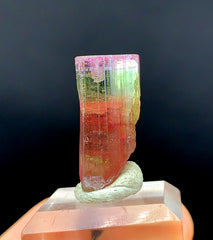 Tricolor Watermelon Tourmaline Crystal from Paprok Afghanistan - 31.50 carat