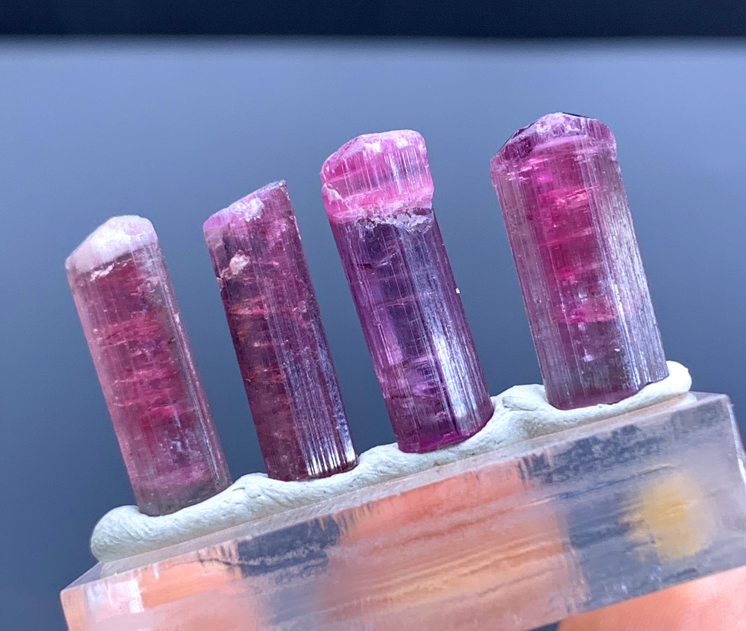 Rubelite Tourmaline Crystals from Paprok Afghanistan - 31.50 cts
