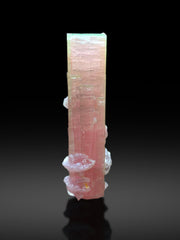 Natural Bicolor Tourmaline with Lepidolite from Paprok Afghanistan - 43 grams