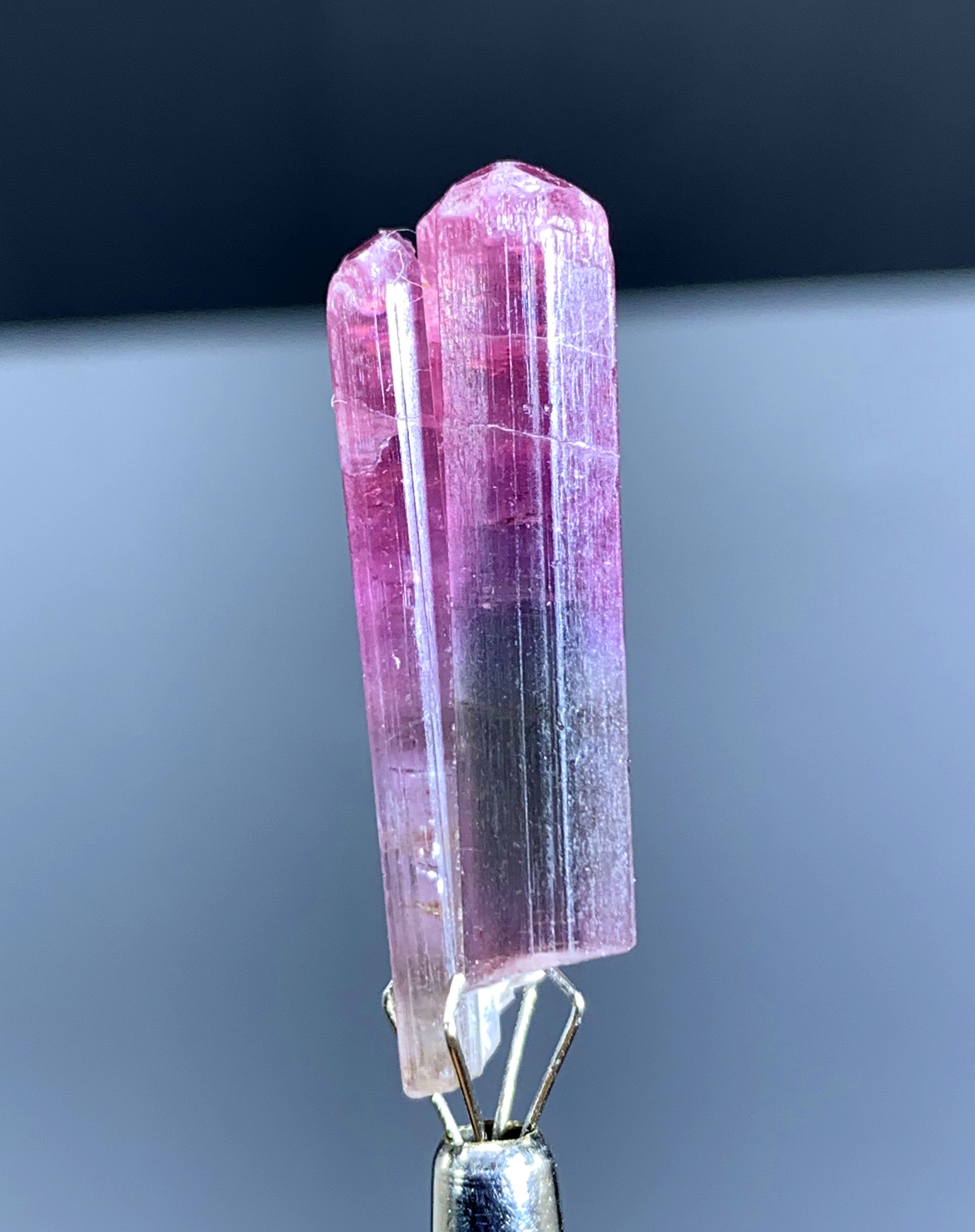 Bicolor Tourmaline Crystal from Paprok Afghanistan - 20 cts