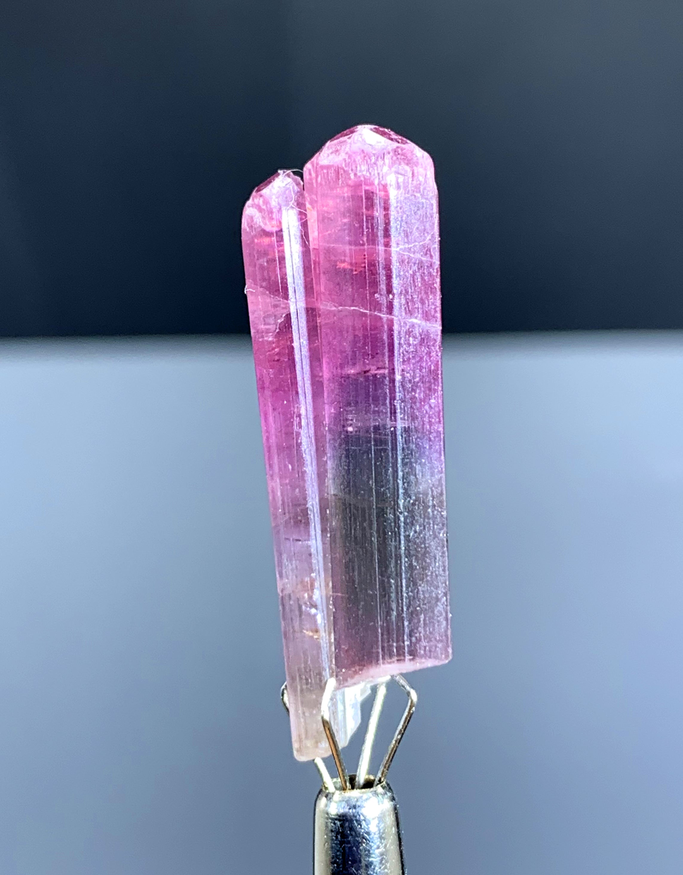Bicolor Tourmaline Crystal from Paprok Afghanistan - 20 cts