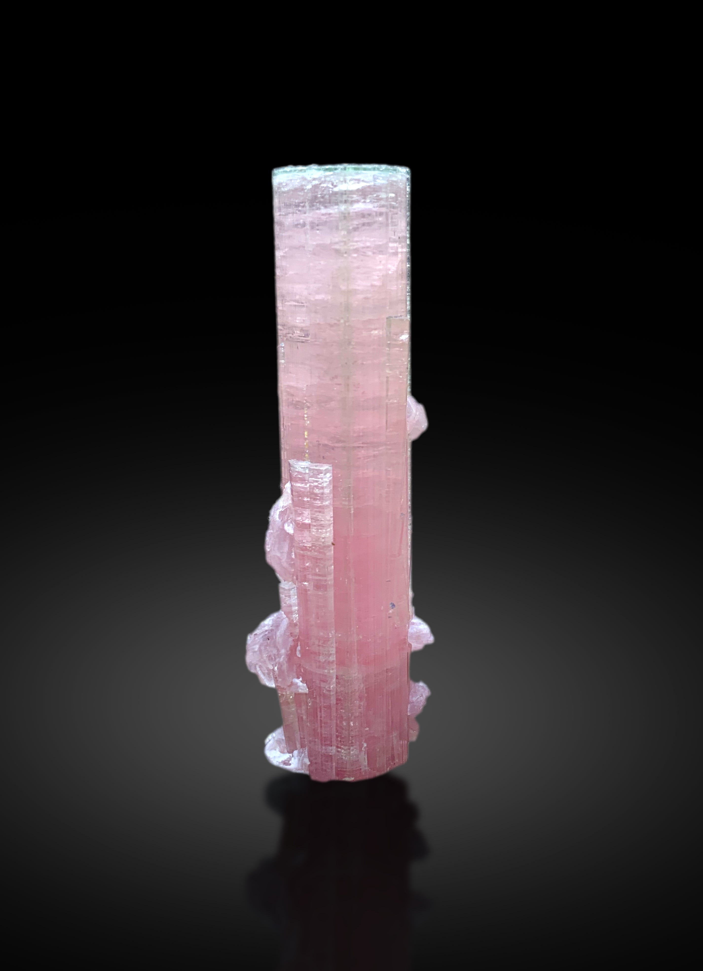 Natural Bicolor Tourmaline with Lepidolite from Paprok Afghanistan - 43 grams