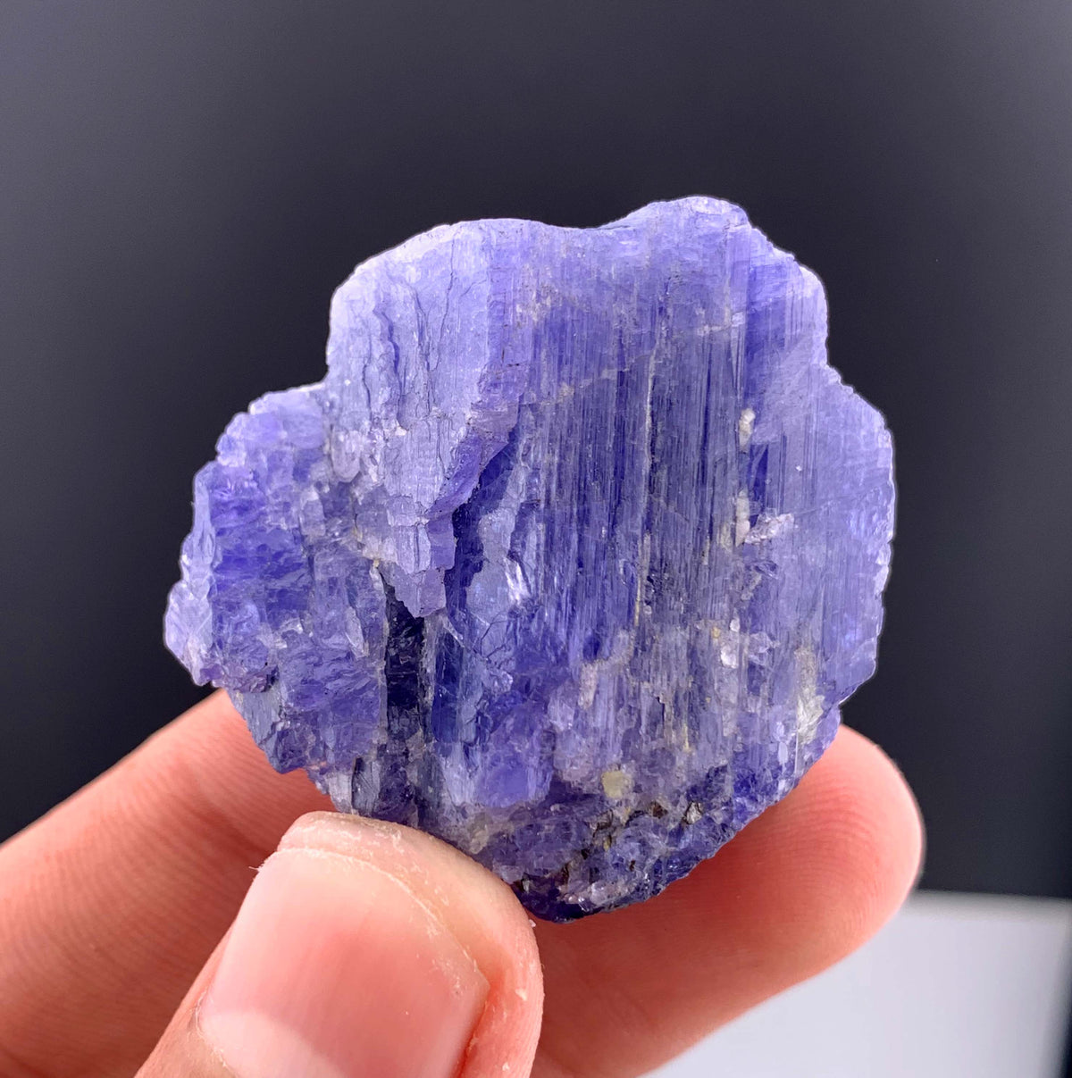 Blue Tanzanite Crystal From Tanzania - 35 Grams
