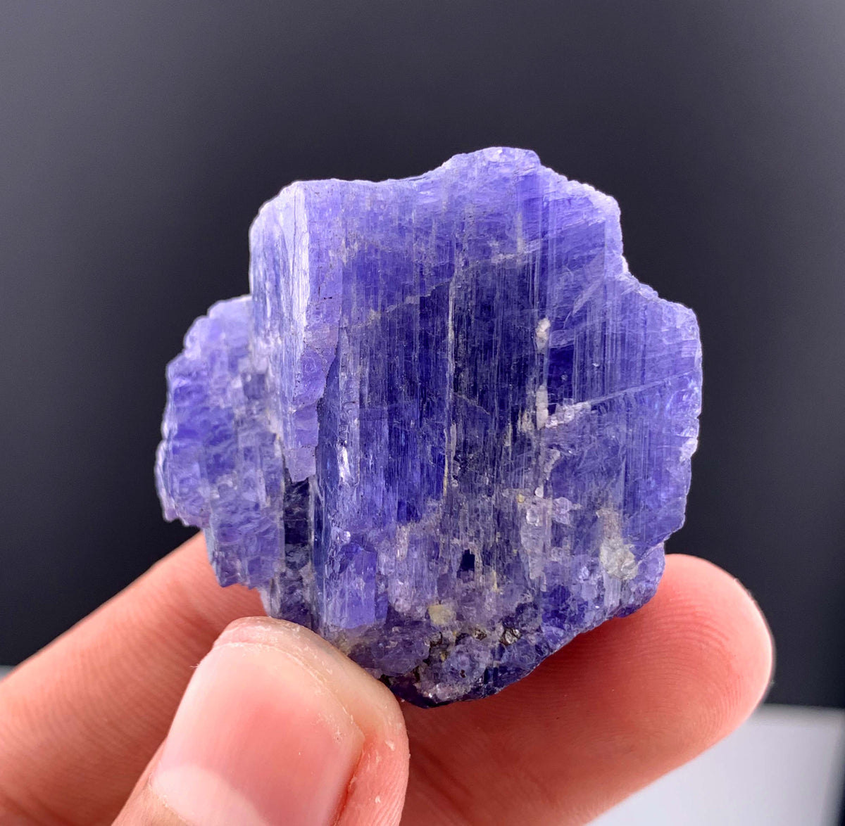 Blue Tanzanite Crystal From Tanzania - 35 Grams