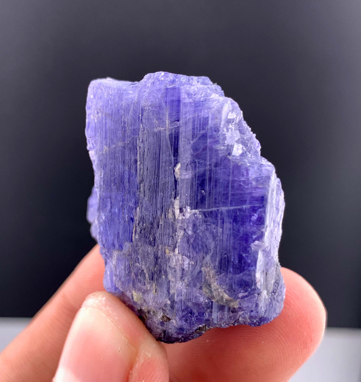 Blue Tanzanite Crystal From Tanzania - 35 Grams