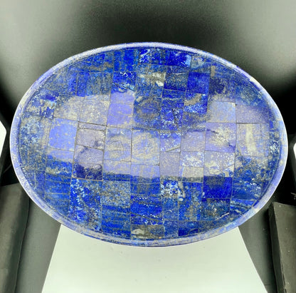 Polished Lapis Lazuli Oval Bowl – 948g