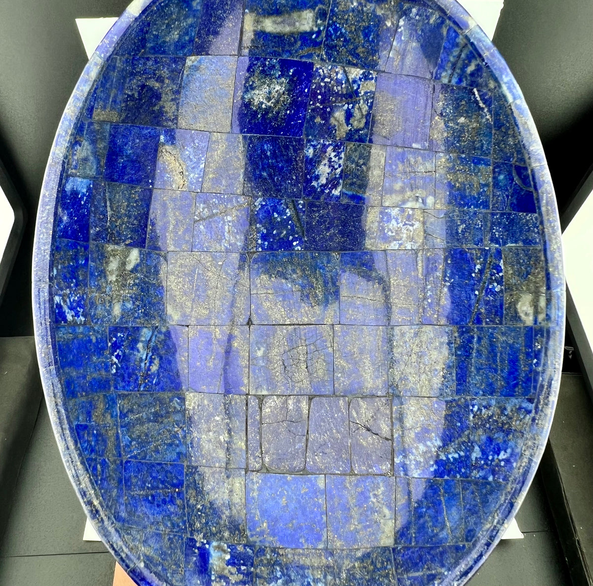 Polished Lapis Lazuli Oval Bowl – 948g