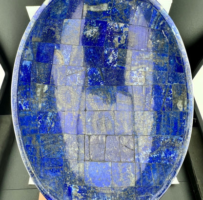 Polished Lapis Lazuli Oval Bowl – 948g