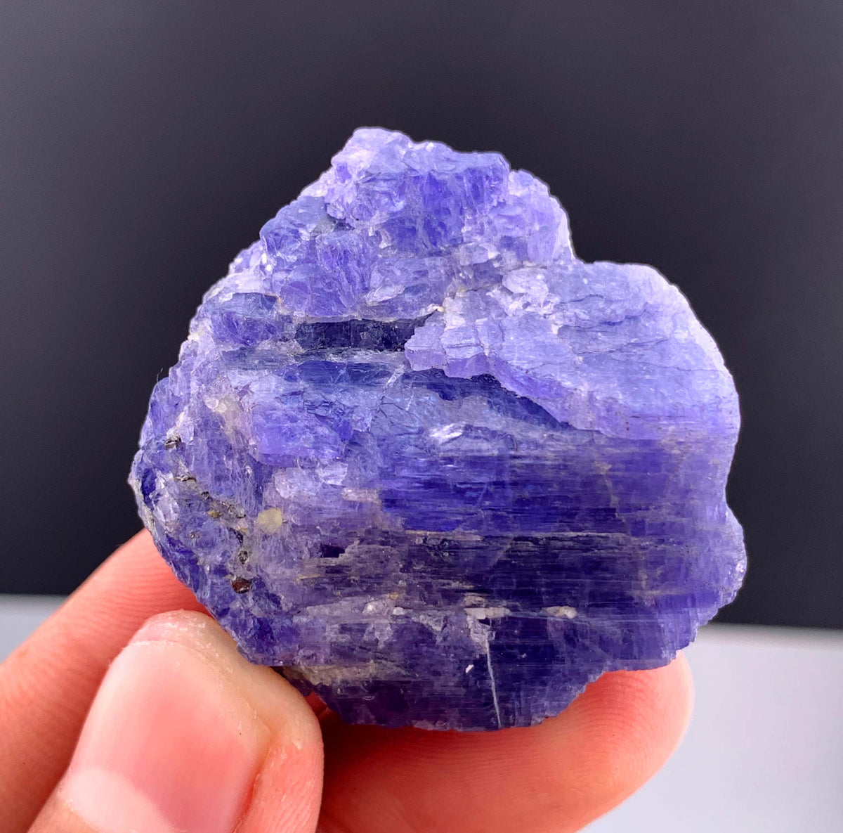 Blue Tanzanite Crystal From Tanzania - 35 Grams
