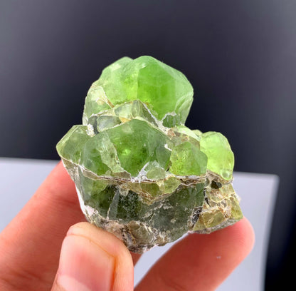 Green Peridot Crystals From Pakistan - 67 Grams