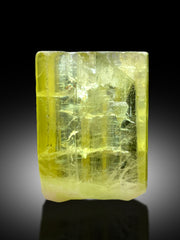 Transparent Yellow Color Heliodor var Beryl Crystal, Raw Mineral, Heliodor Specimen - 44 gram