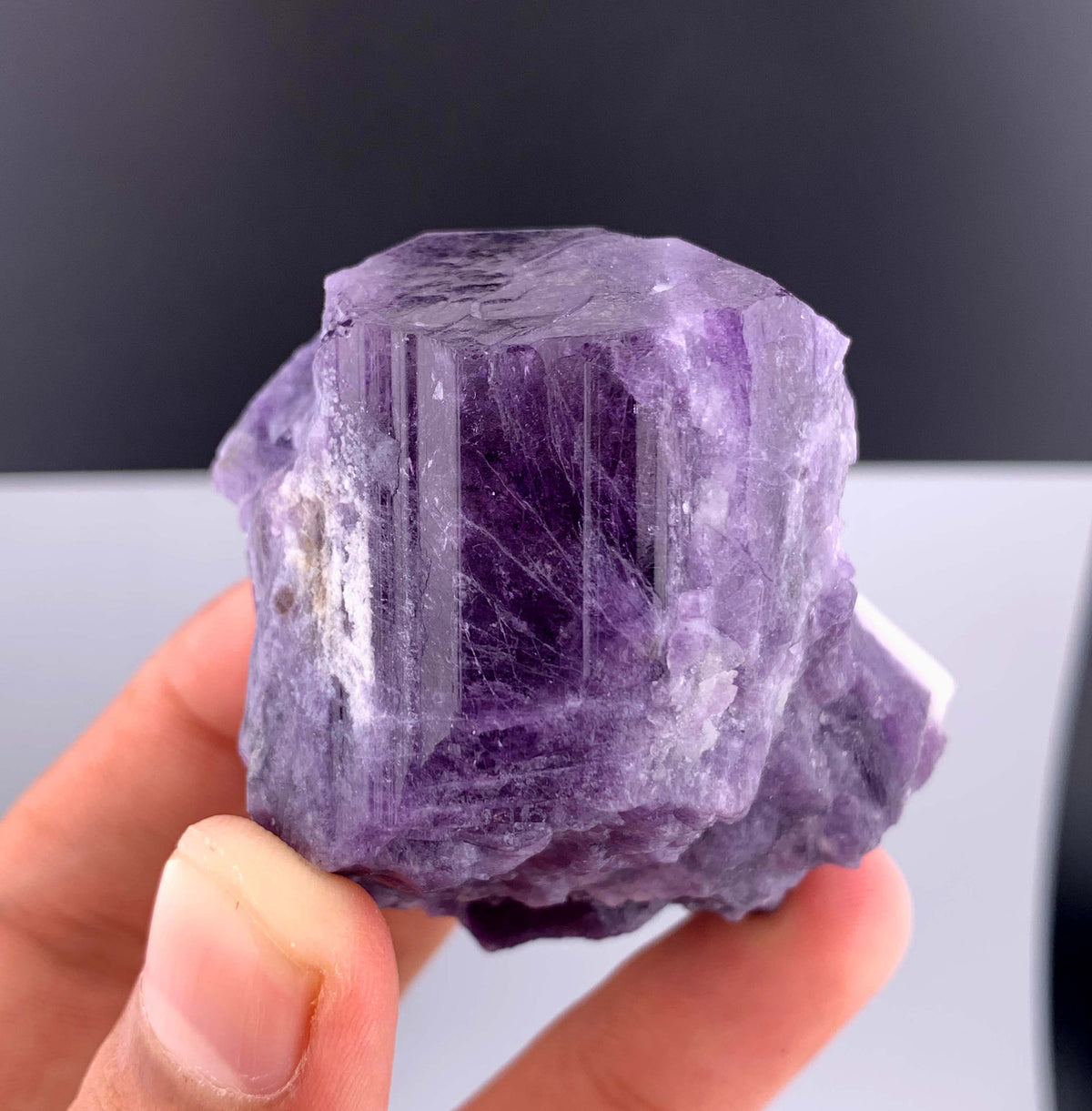 Purple Scapolite Crystal on Matrix from Afghanistan - 140 Grams