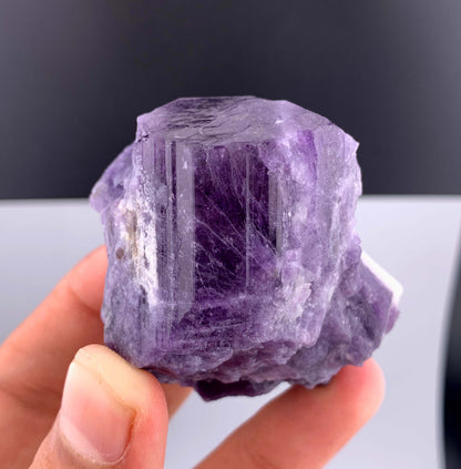 Purple Scapolite Crystal on Matrix from Afghanistan - 140 Grams