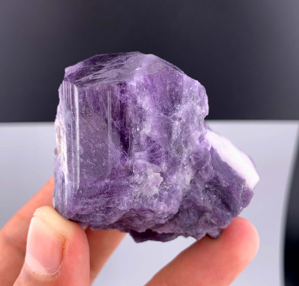 Purple Scapolite Crystal on Matrix from Afghanistan - 140 Grams