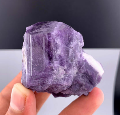 Purple Scapolite Crystal on Matrix from Afghanistan - 140 Grams