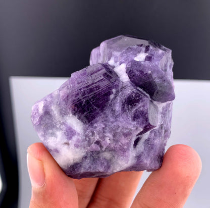 Purple Scapolite Crystal on Matrix from Afghanistan - 140 Grams