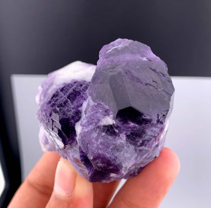 Purple Scapolite Crystal on Matrix from Afghanistan - 140 Grams