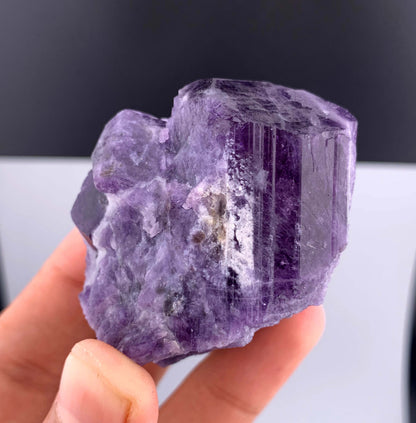 Purple Scapolite Crystal on Matrix from Afghanistan - 140 Grams