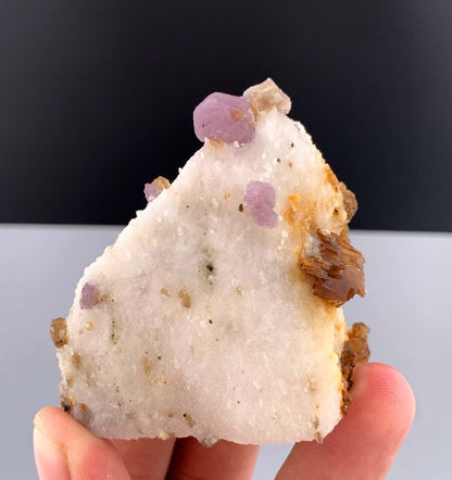 Fluorescent Pink Spinel Crystal On Matrix from Afghanistan - 123 Grams