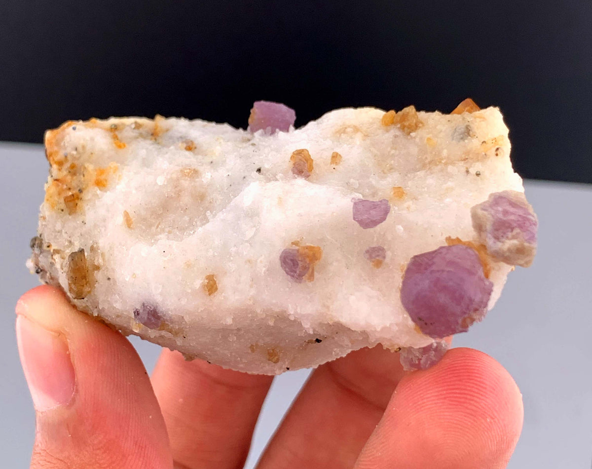 Fluorescent Pink Spinel Crystal On Matrix from Afghanistan - 123 Grams