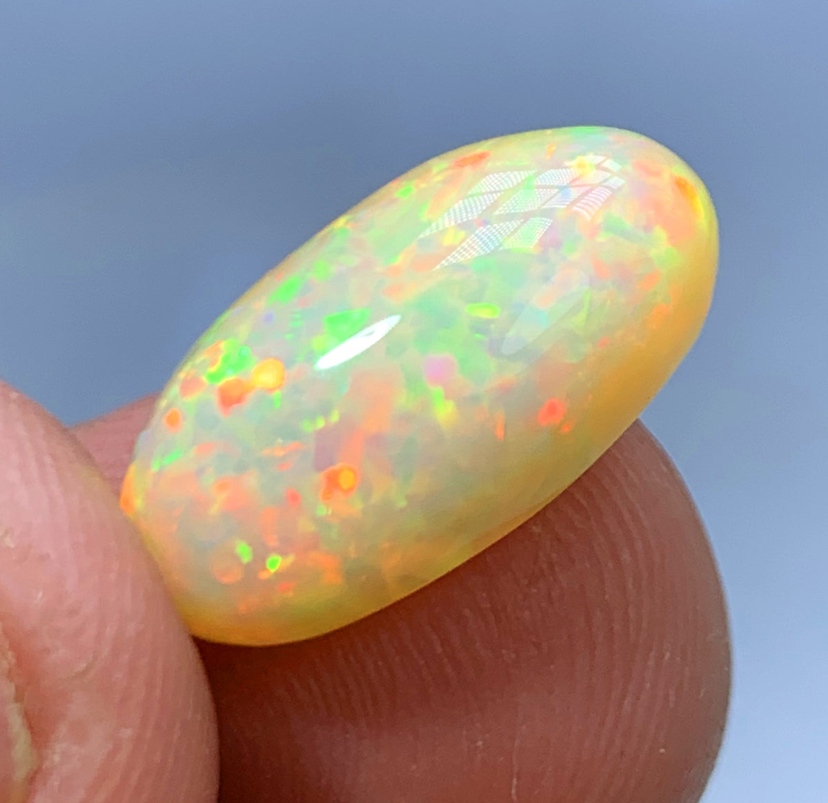 Opal Cabochon, Ethiopian Earth Mined Welo Opal Cabochon - 7.05 CT