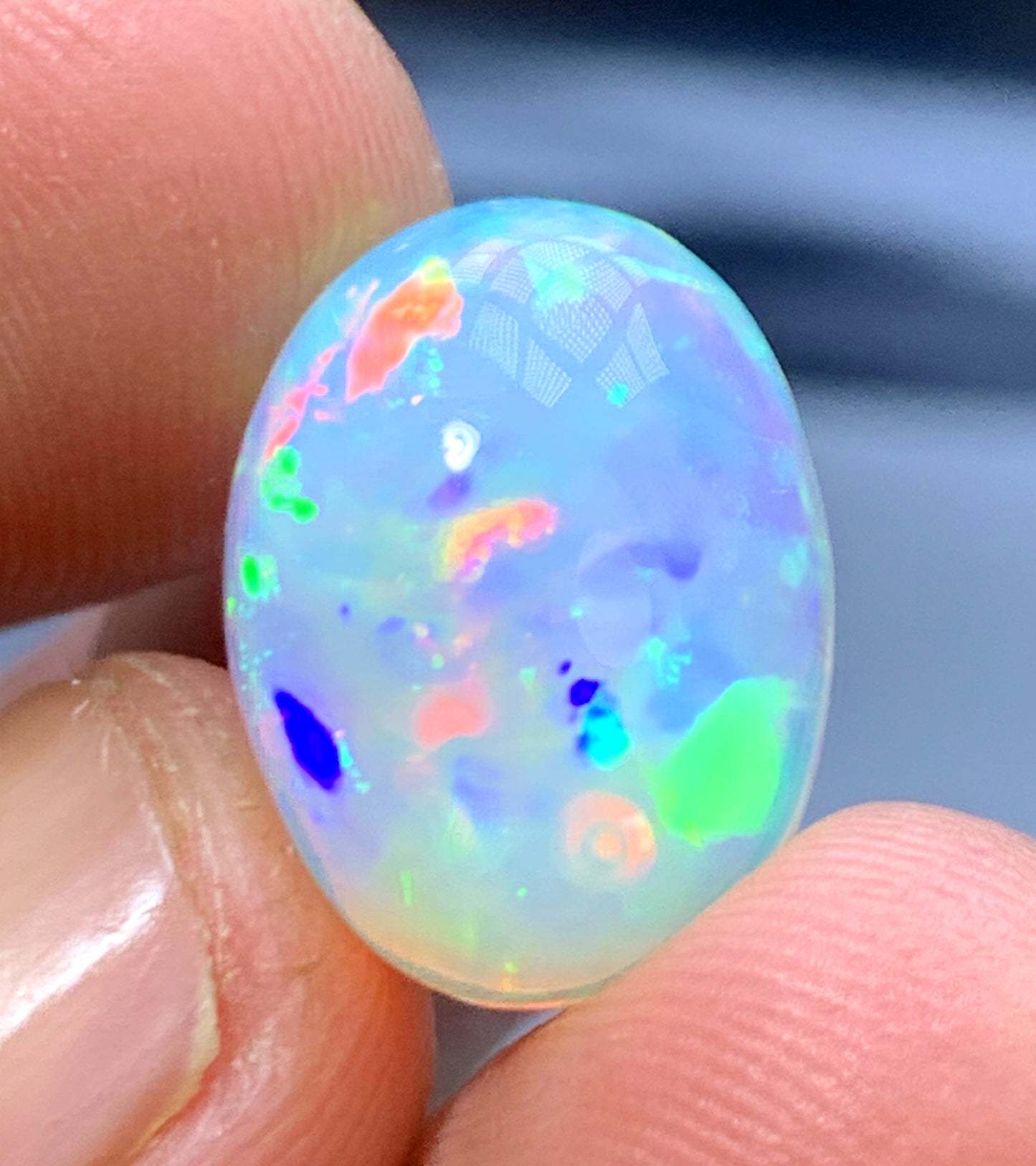 Honeycomb Opal Cabochon, Ethiopian Earth Mined Welo Opal Cabochon - 9.65 CT
