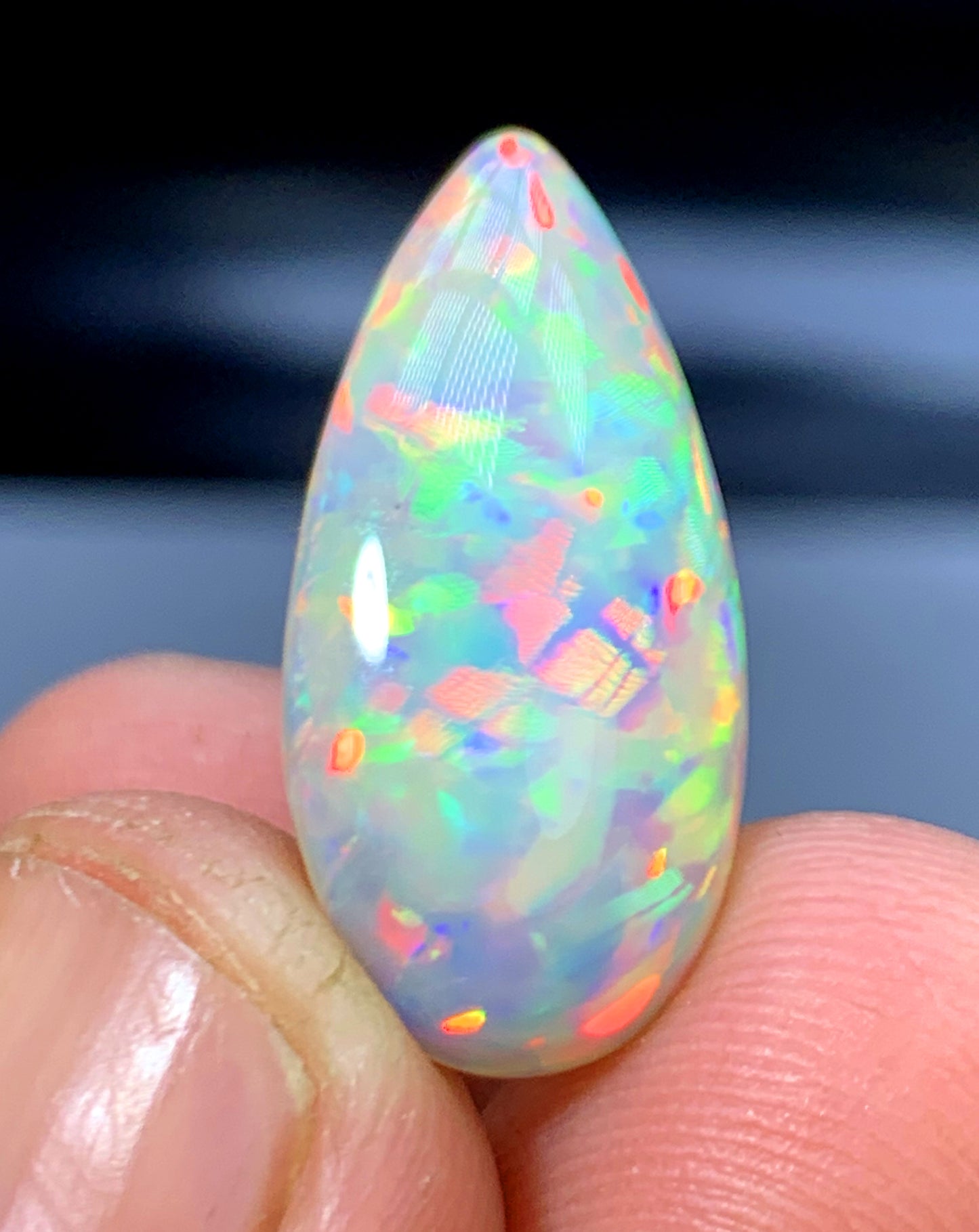 Opal Cabochon, Ethiopian Earth Mined Welo Opal Cabochon - 6.35 CT