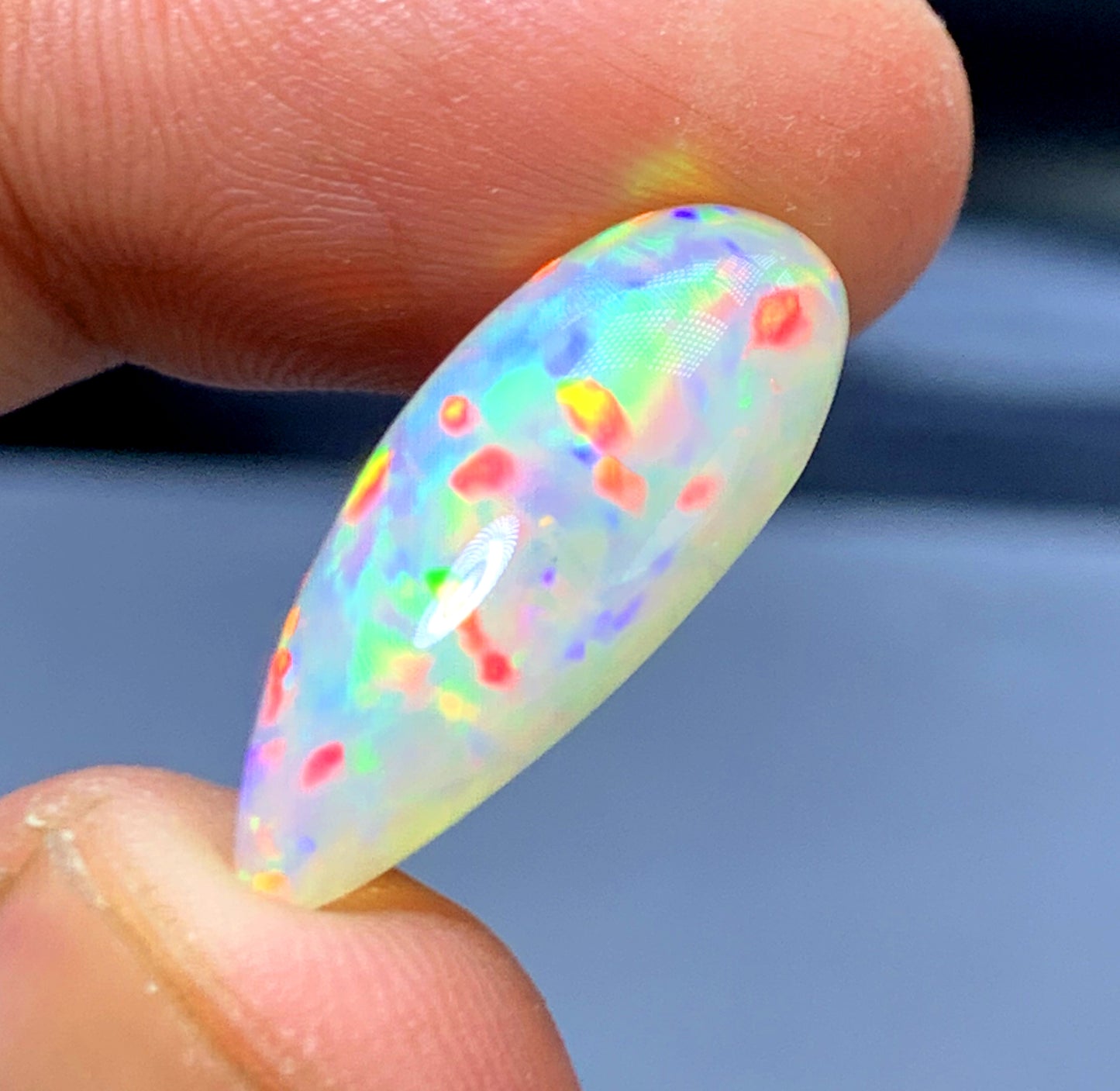 Opal Cabochon, Ethiopian Earth Mined Welo Opal Cabochon - 6.35 CT