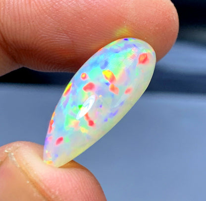 Opal Cabochon, Ethiopian Earth Mined Welo Opal Cabochon - 6.35 CT