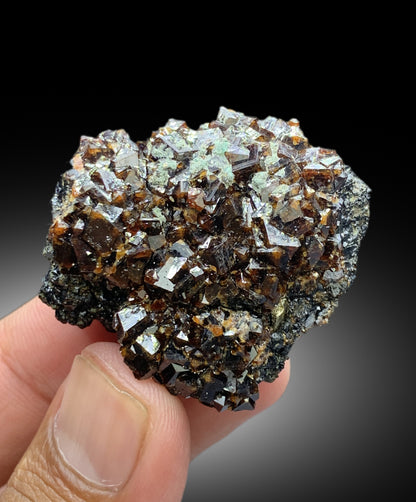 Natural Andradite Garnet Crystals, Garnet Specimen, Natural Garnet, Crystals Cluster - 48 gram