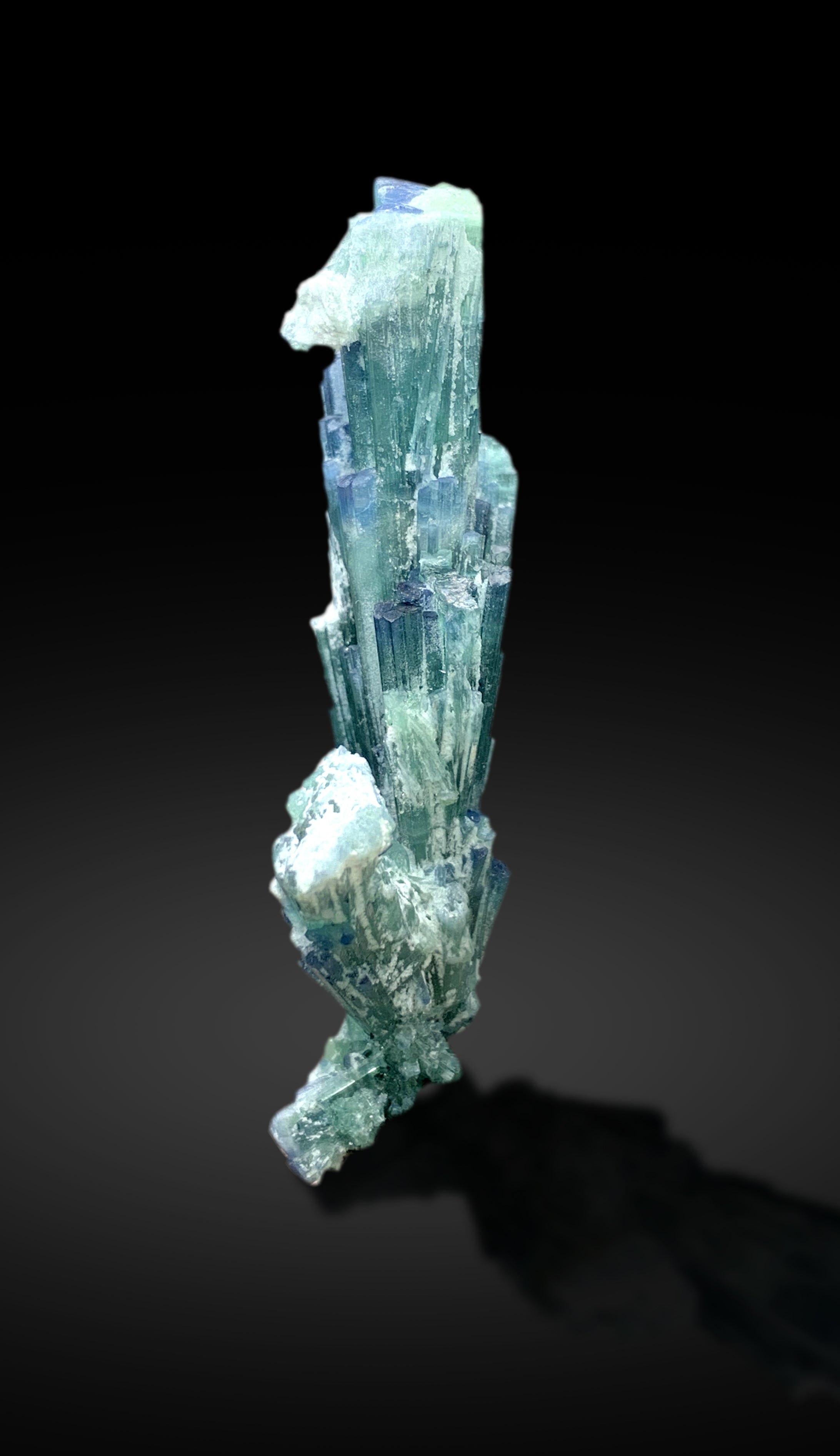 Natural Indicolite Blue Tourmaline Cluster from Afghanistan - 38 gram